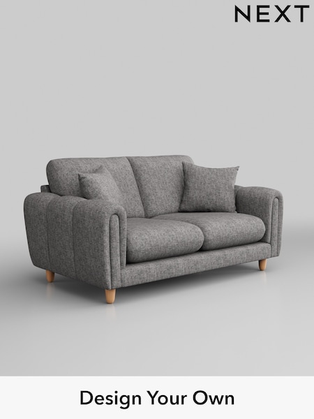 Chunky Boucle Easy Clean/Light Grey Odella (B99851) | £1,275