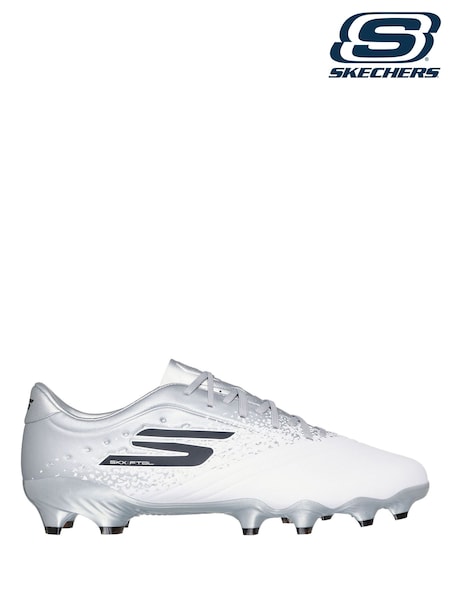 Skechers White Skechers Razor 1.5 Academy Firm Ground Boots (B99988) | £90
