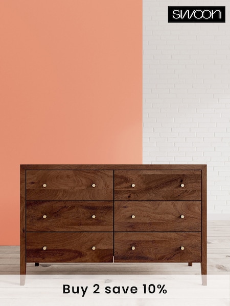 Swoon Brown Valente Chest of Drawers (C00155) | £929