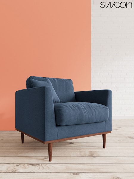 Smart Wool/Indigo Norfolk By Swoon (C00526) | £1,249