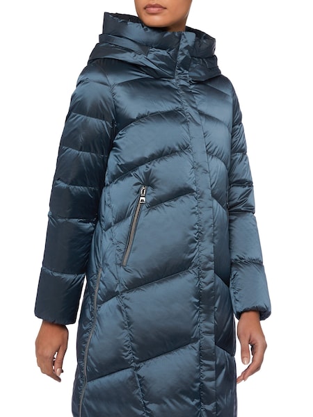 Geox Womens Blue Adrya Parka (C01676) | £309