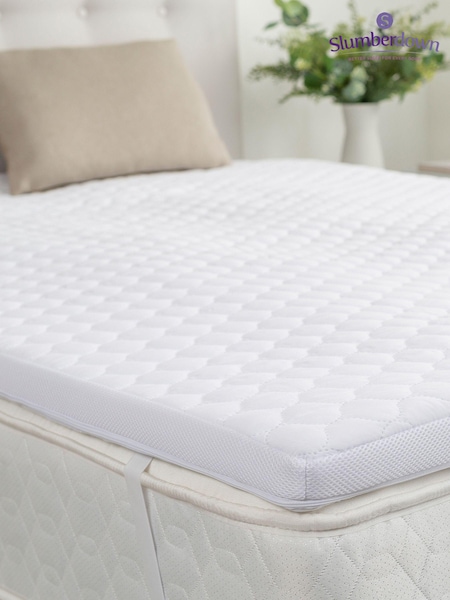 Slumberdown White Airstream Breathable 4cm Mattress Topper (C02105) | £62 - £82