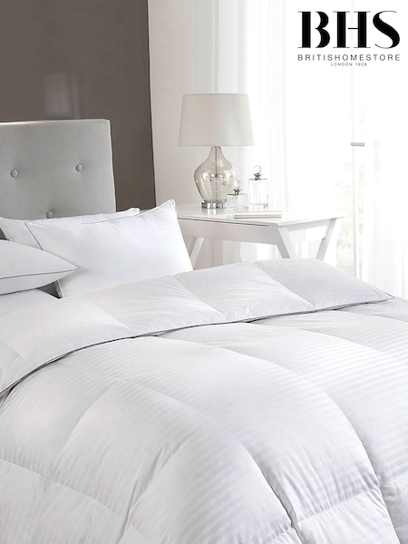BHS 13.5 tog Goose Down White Duvet (C03269) | £130 - £190