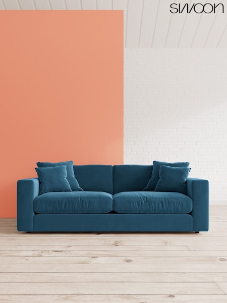 Easy Velvet/Petrol Blue Althaea By Swoon (C03464) | £1,829