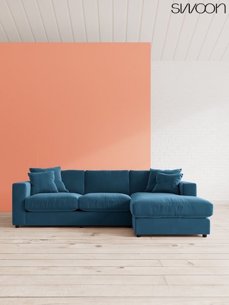 Easy Velvet/Petrol Blue Althaea By Swoon (C03464) | £2,439
