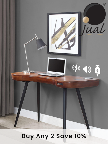 Jual Walnut San Francisco Smart Desk (C05470) | £490
