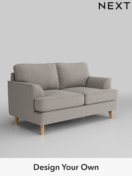 Fine Chenille Easy Clean/Light Steel Grey Peyton (C06417) | £875