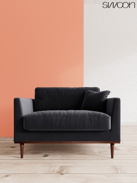Easy Velvet/Black Norfolk By Swoon (C06536) | £1,399