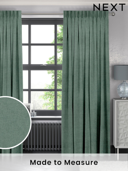 Ocean Green Abbott Made To Measure Curtains (C08634) | £109