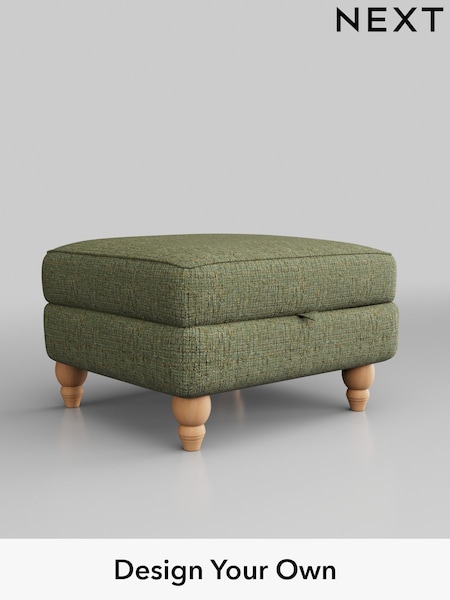 Chunky Boucle Easy Clean/Mid Green Lilly Ii (C08709) | £475