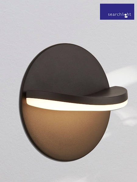Searchlight Grey Micro Grey And White Outdoor Wall Light (C08814) | £35