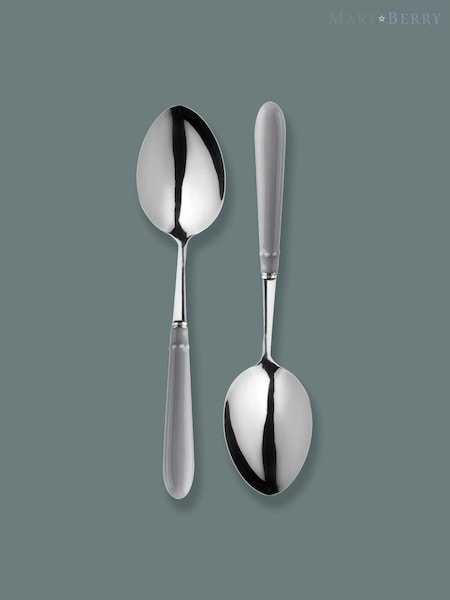 Mary Berry Set of 4 Grey Signature Serving Spoons (C08873) | £34