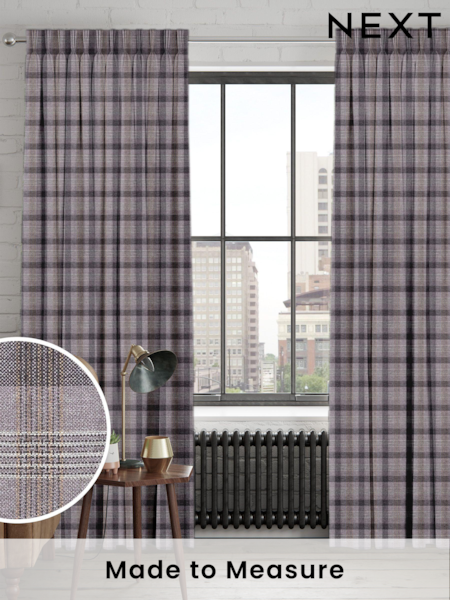 Purple Cleveland Made To Measure Curtains (C09649) | £109