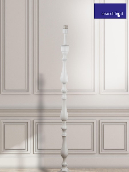 Searchlight Cream Wren Candlestick Floor Lamp Base (C10240) | £75
