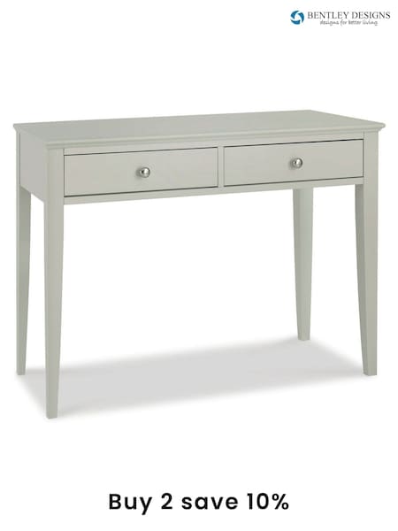 Bentley Designs Cotton Grey Ashby Dressing Table (C13410) | £300