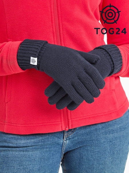 Tog 24 Blue Brazen Winter Knitted Gloves (C14025) | £24