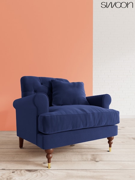Easy Velvet/Ink Sidbury By Swoon (C14352) | £1,199