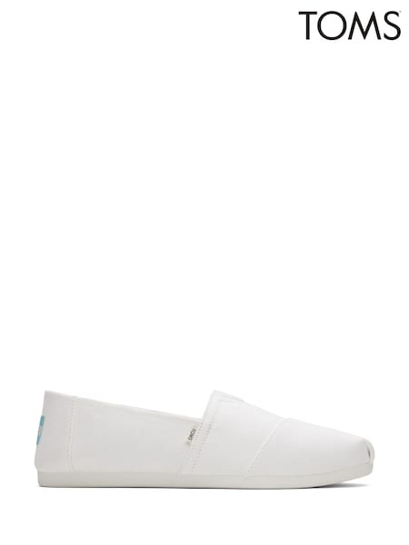 TOMS Alpargata White Shoes (C15442) | £40