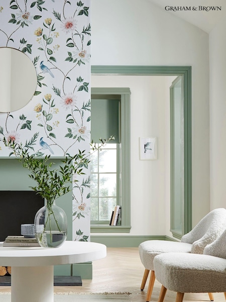 Graham & Brown Green Nuit Lush 10M Wallpaper (C15917) | £85