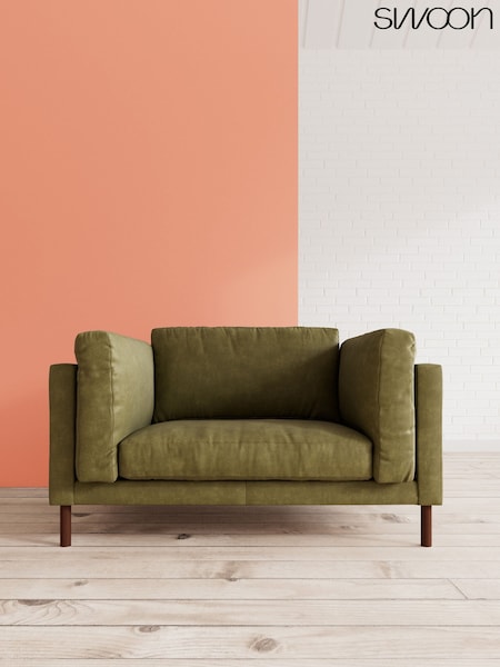 Smart Leather/Green Munich By Swoon (C16034) | £1,339