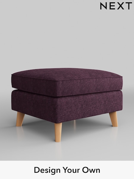 Plush Chenille/Dark Plum Purple Peyton (C16074) | £475