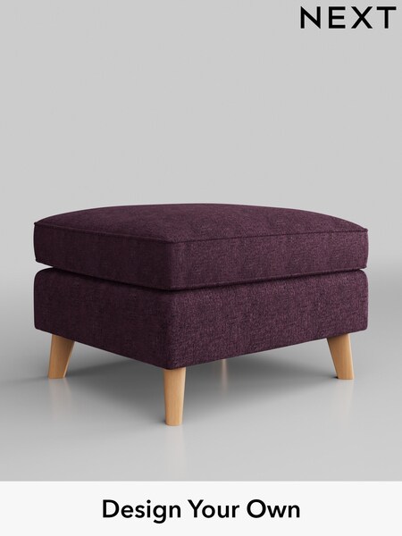 Plush Chenille/Dark Plum Purple Peyton (C16074) | £475