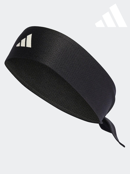 adidas Black Aeroready Tennis Tieband (C16110) | £15