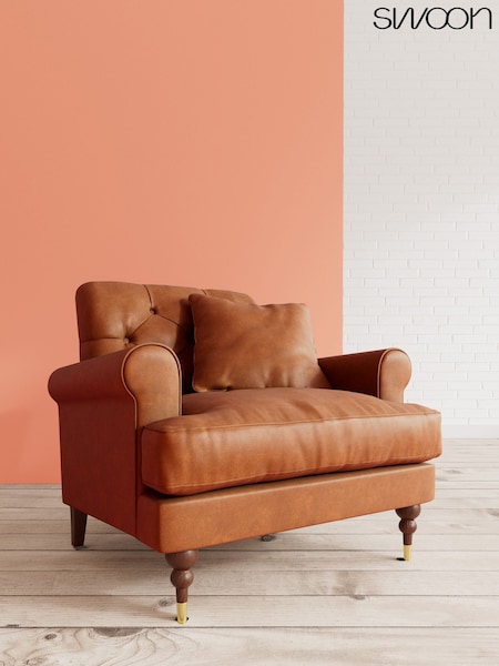 Smart Leather/Tan Sidbury By Swoon (C16515) | £1,229