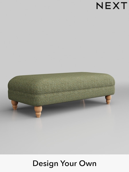 Chunky Boucle Easy Clean/Mid Green Ashford (C16551) | £475