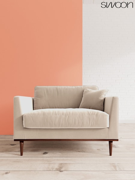 Easy Velvet/Taupe Norfolk By Swoon (C19911) | £1,399