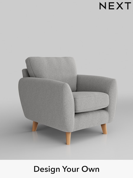 Tweedy Chenille/Silver Grey Wilson (C20876) | £450