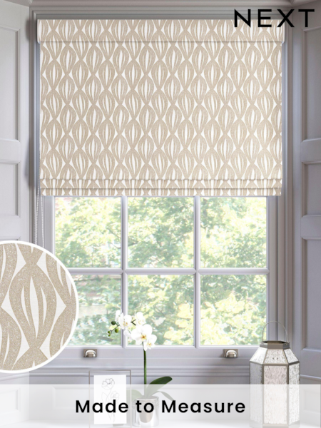 Natural Ellingwood Made To Measure Roman Blinds (C21085) | £75
