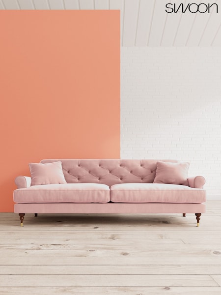 Easy Velvet/Blush Sidbury By Swoon (C21800) | £2,099