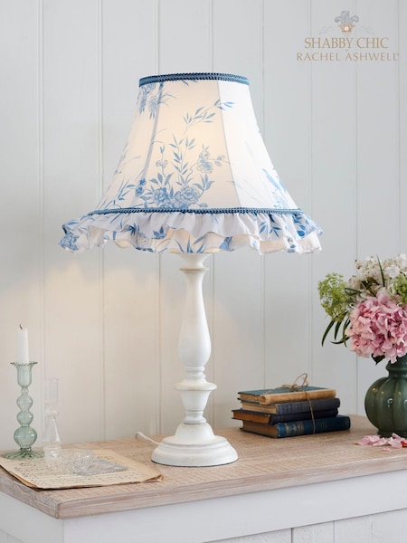 Shabby Chic by Rachel Ashwell® White Delilah Table Lamp (C21822) | £80
