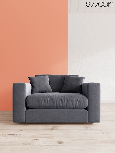 Smart Wool/Anthracite Althaea By Swoon (C22027) | £1,149
