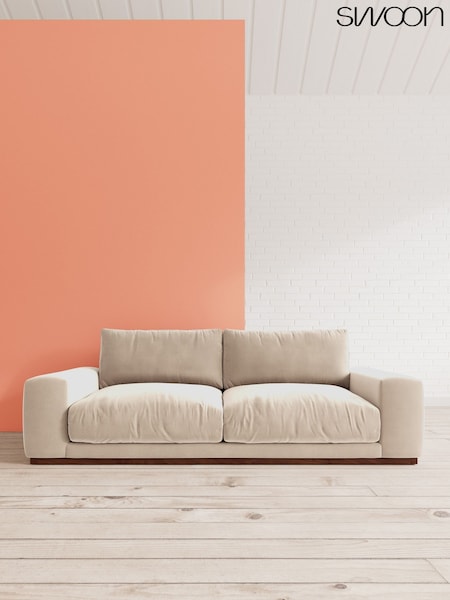 Easy Velvet/Taupe Denver By Swoon (C22309) | £2,209