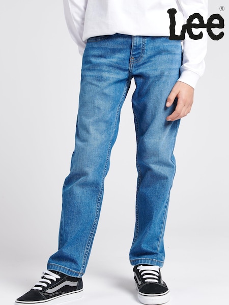 Lee Blue Boys Straight Fit Daren Jeans (C22500) | £40 - £54