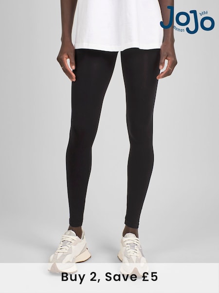 JoJo Maman Bébé Black Postnatal Support Leggings (C22501) | £24.50