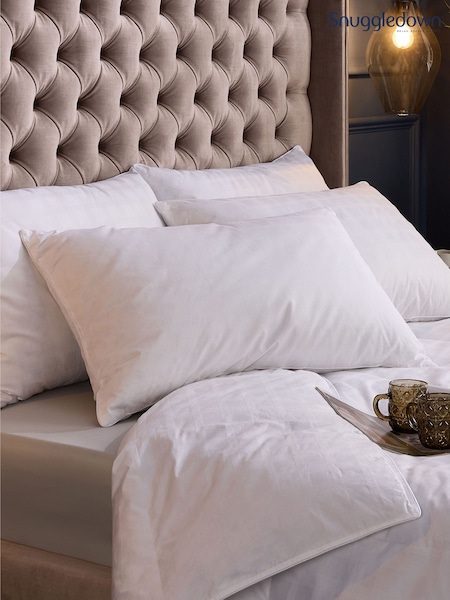 Snuggledown Hungarian Goose Down 100% Cotton Pillow (C23902) | £77