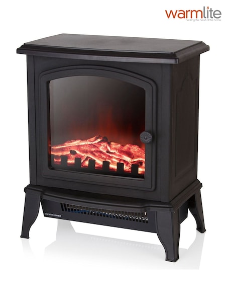 Warmlite Black Mable 2KW Compact Stove Fire (C24331) | £70