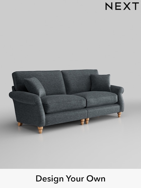 Plush Chenille/Slate Blue Ashford Relaxed Sit (C25638) | £1,525