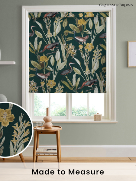 Graham & Brown Green Glasshouse Made to Measure Roller Blind (C26477) | £58