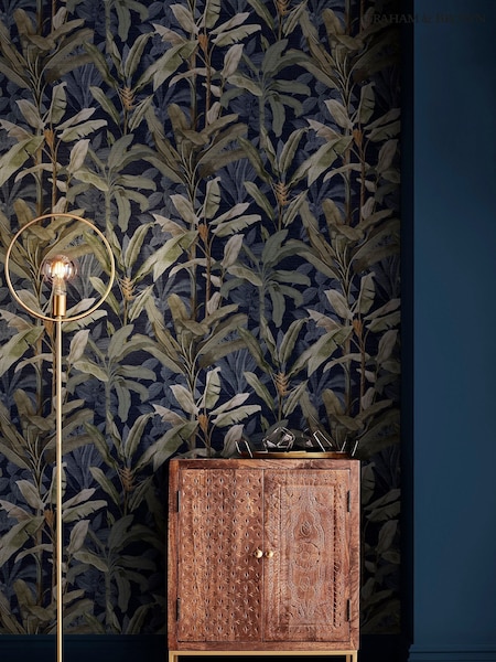 Graham & Brown Blue Borneo 10M Wallpaper (C28277) | £85