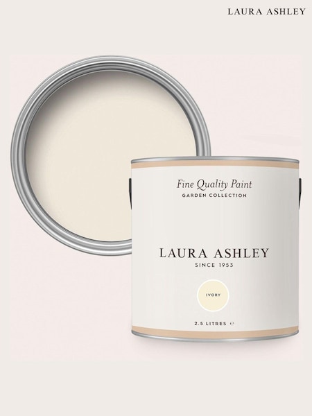 Laura Ashley Ivory Garden 2.5Lt Paint (C29147) | £40