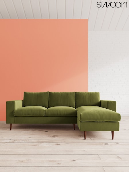 Easy Velvet/Fern Evesham By Swoon (C29553) | £2,089
