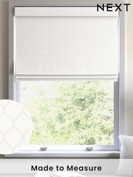 Cream Haines Made To Measure Roman Blinds (C29824) | £79