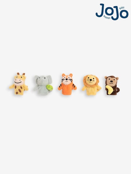 JoJo Maman Bébé Jungle Animal Finger Puppets (C30167) | £20