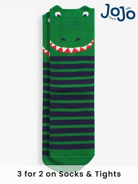 JoJo Maman Bébé Green Welly Socks (C30736) | £9.50