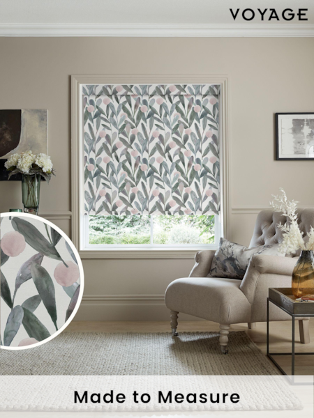 Voyage Granite Grey Blackout Enso Made to Measure Roller Blind (C30910) | £73
