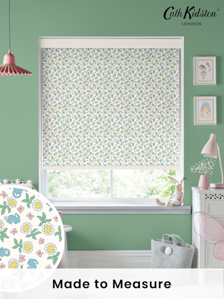 Cath Kidston Cream Kids Petal Flower Ditsy Made To Measure Roller Blinds (C31325) | £58